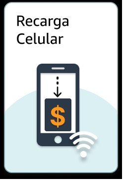 Recarga Celular — the top-up store the entry point opens into